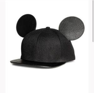 Men's divided mickey ears hat